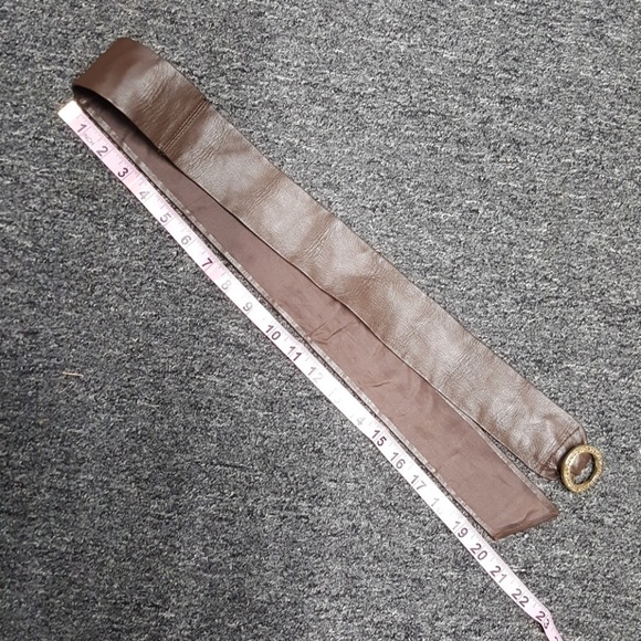 BROWN BELT With Gold Buckle - Picture 3 of 4